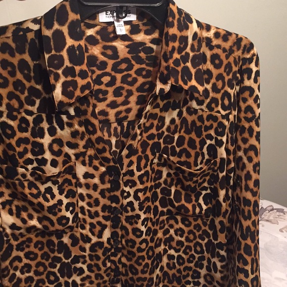 Express Tops - Express the portofino shirt women's large